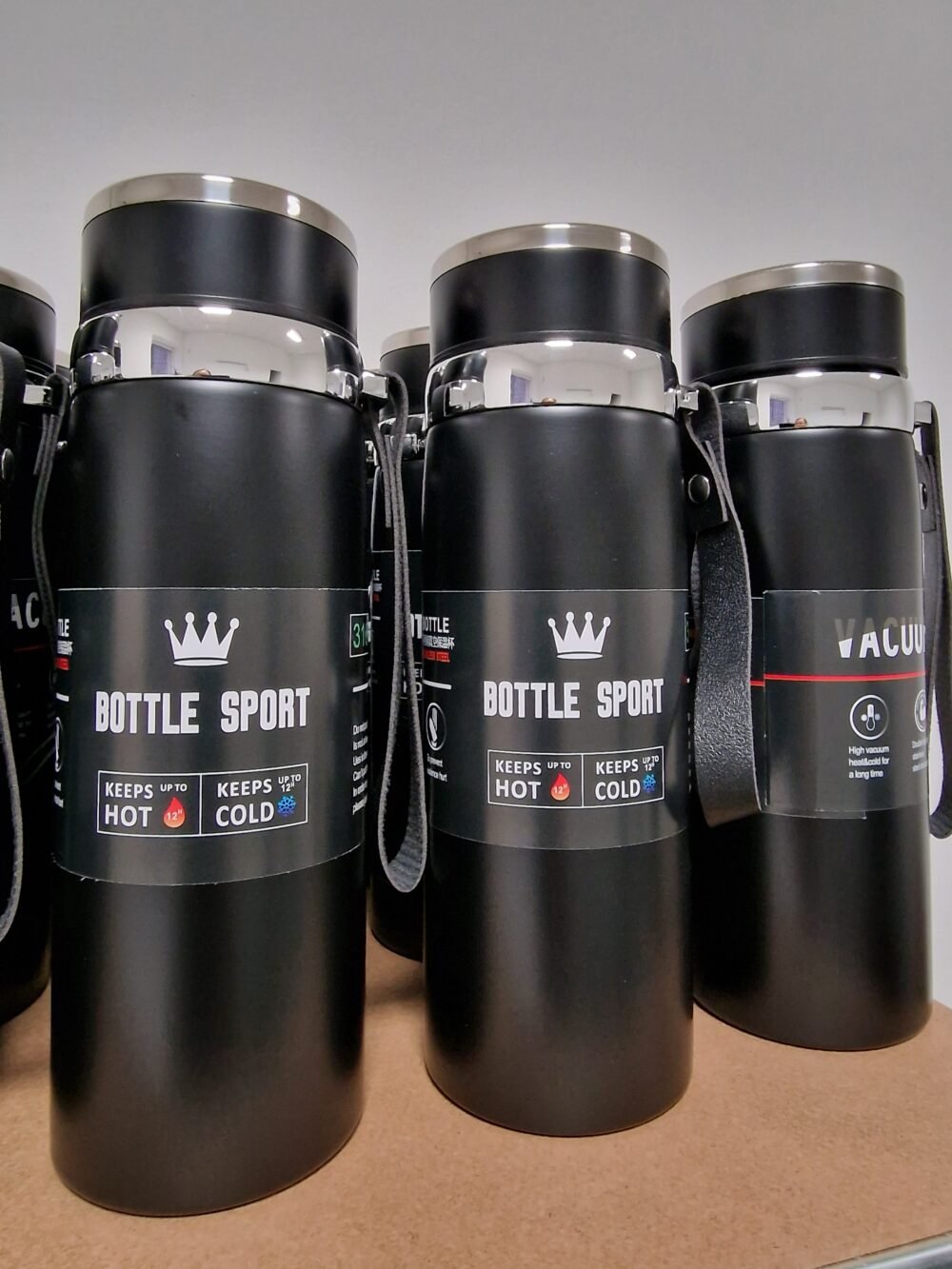 JUODOS spalvos termosas 800 ml - Image 6